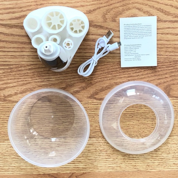 spinning makeup brush cleaning kit - Picture 6 of 12